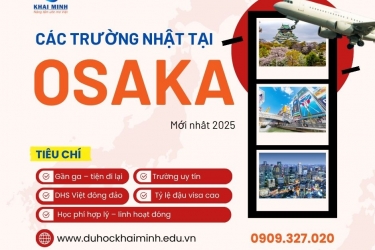 CÙNG TÌM HIỂU TOP CÁC TRƯỜNG NHẬT NGỮ Ở OSAKA TỐT NHẤT 2025 