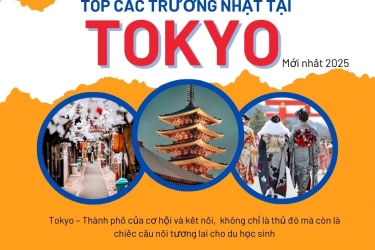 DANH SÁCH TRƯỜNG NHẬT NGỮ TẠI TOKYO MỚI NHẤT 2025 