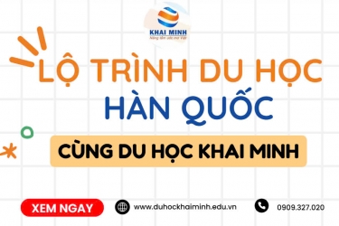 Lộ trình du học Hàn Quốc 