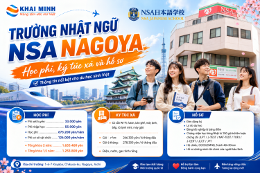 Trường Nhật ngữ NSA Nagoya: học phí, ký túc xá và hồ sơ