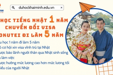 Chương trình Du học tiếng Nhật 1 năm chuyển Visa Tokutei đi làm 5 năm 