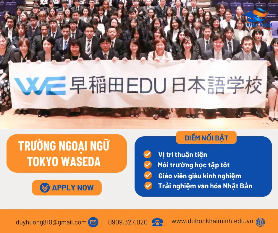 Giới thiệu Trường Ngoại ngữ Tokyo Waseda