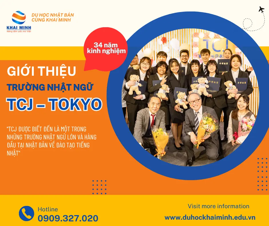 Giới thiệu Trường Nhật TCJ (Tokyo Central Japanese Language School)