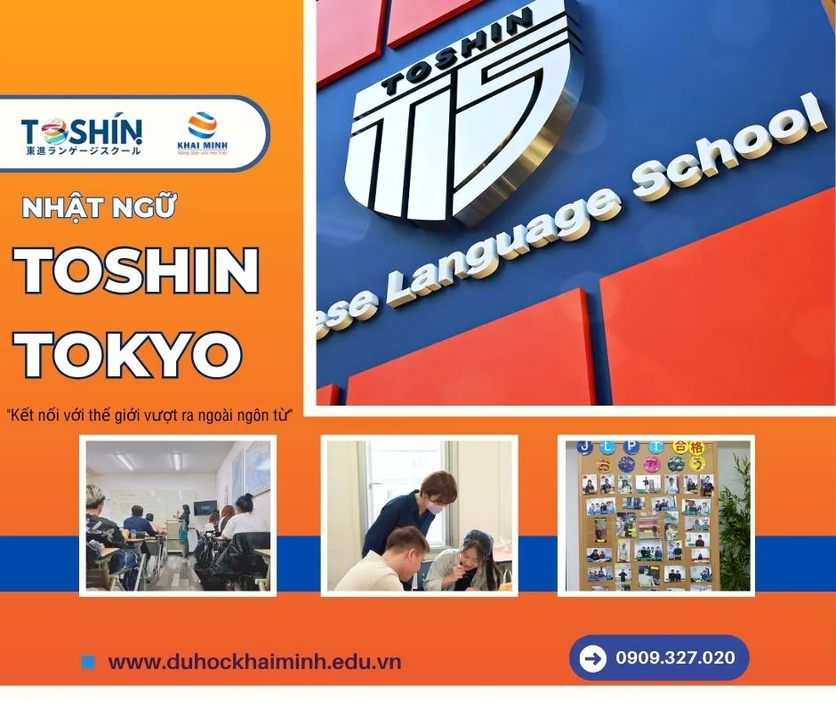 Giới thiệu Trường Nhật ngữ Toshin tại Tokyo